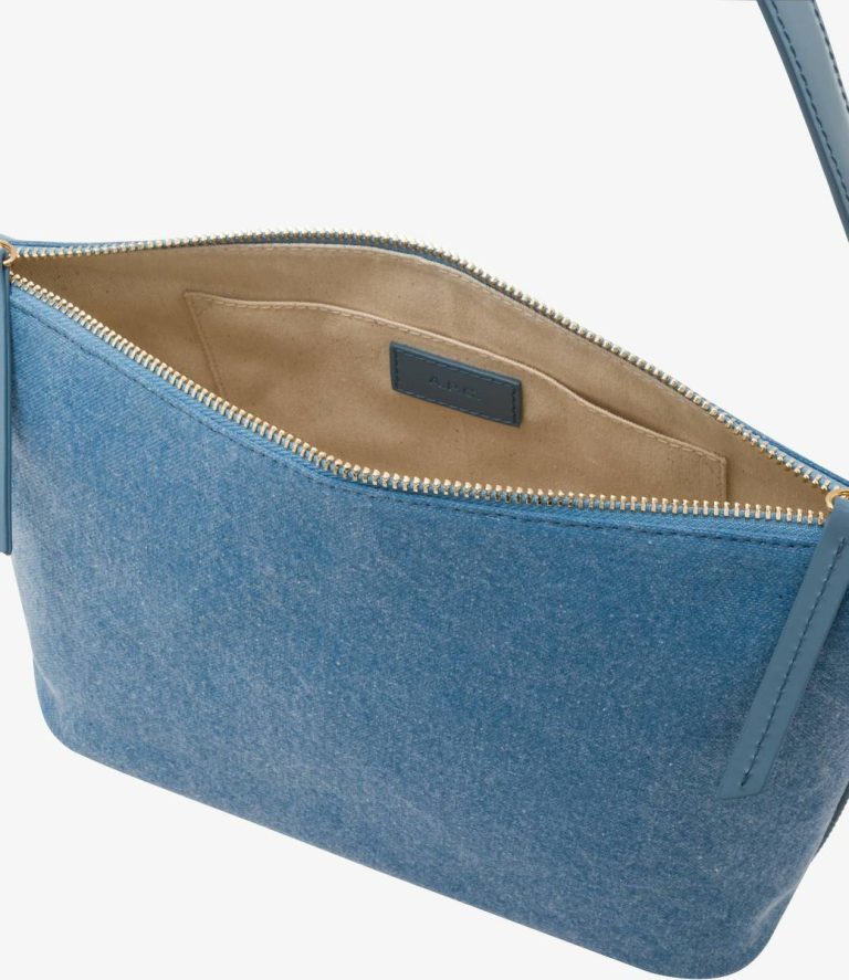 Vera Shoulder Bag Marine Blue Women Crossbody Bags A.p.c. - Image 5