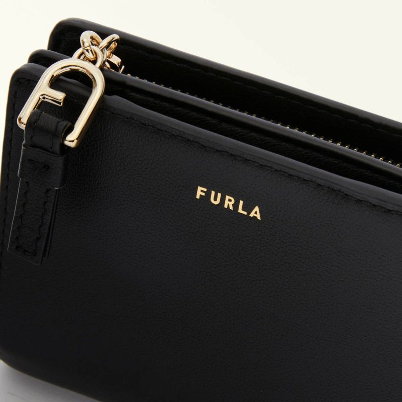 Wallets Nero Women Furla Nuvola Compact Wallet S - Image 3