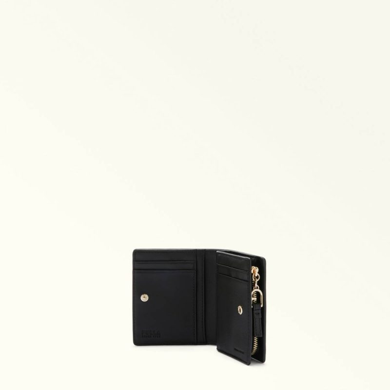 Wallets Nero Women Furla Nuvola Compact Wallet S - Image 4