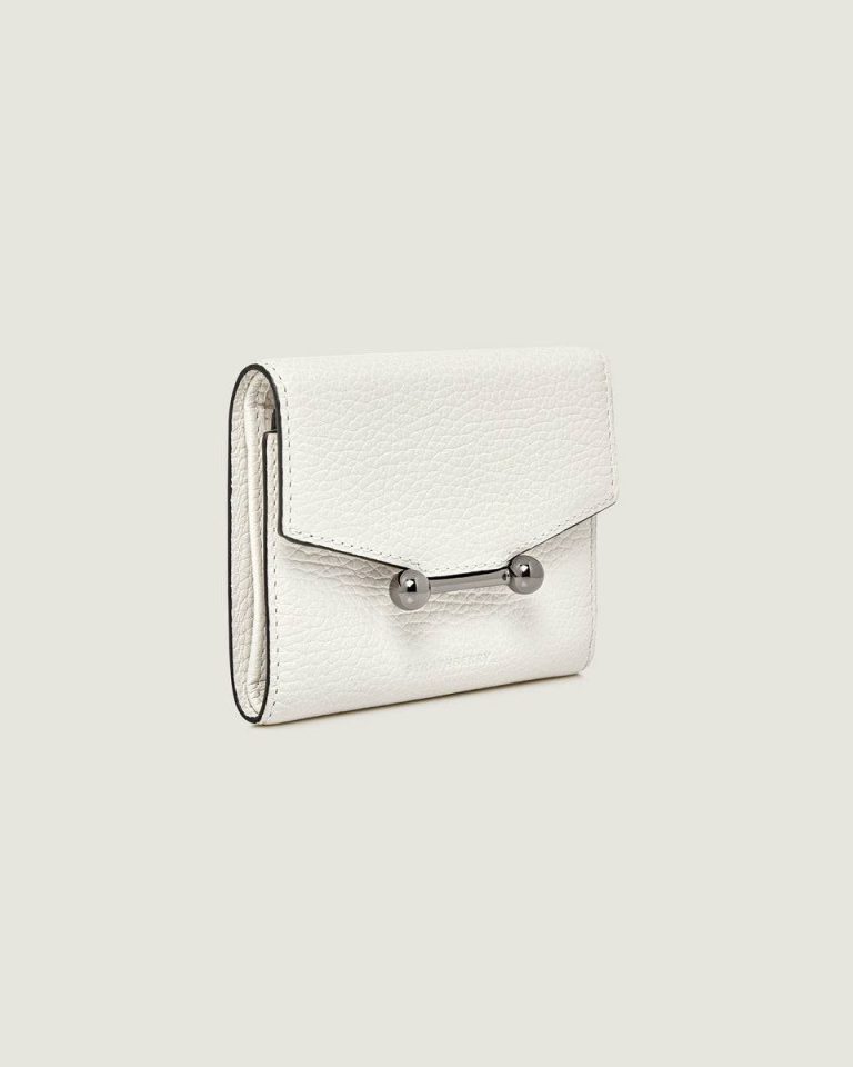 Wallets Strathberry White Women Mosaic Trifold Wallet - Image 2