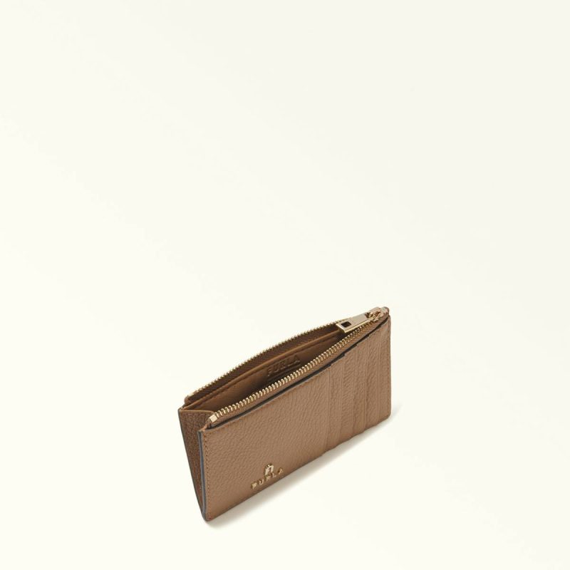 Wallets Women Furla Camelia Card Case M Deserto - Image 4