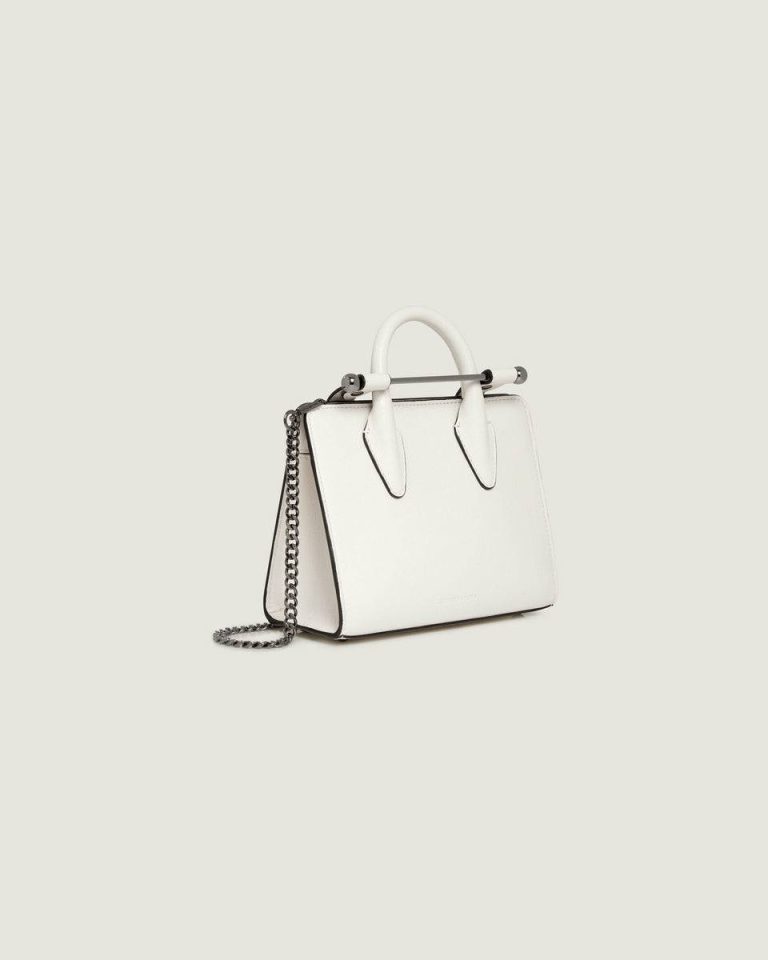 White Strathberry Women Nano Tote Totes & Top Handle Bags - Image 2