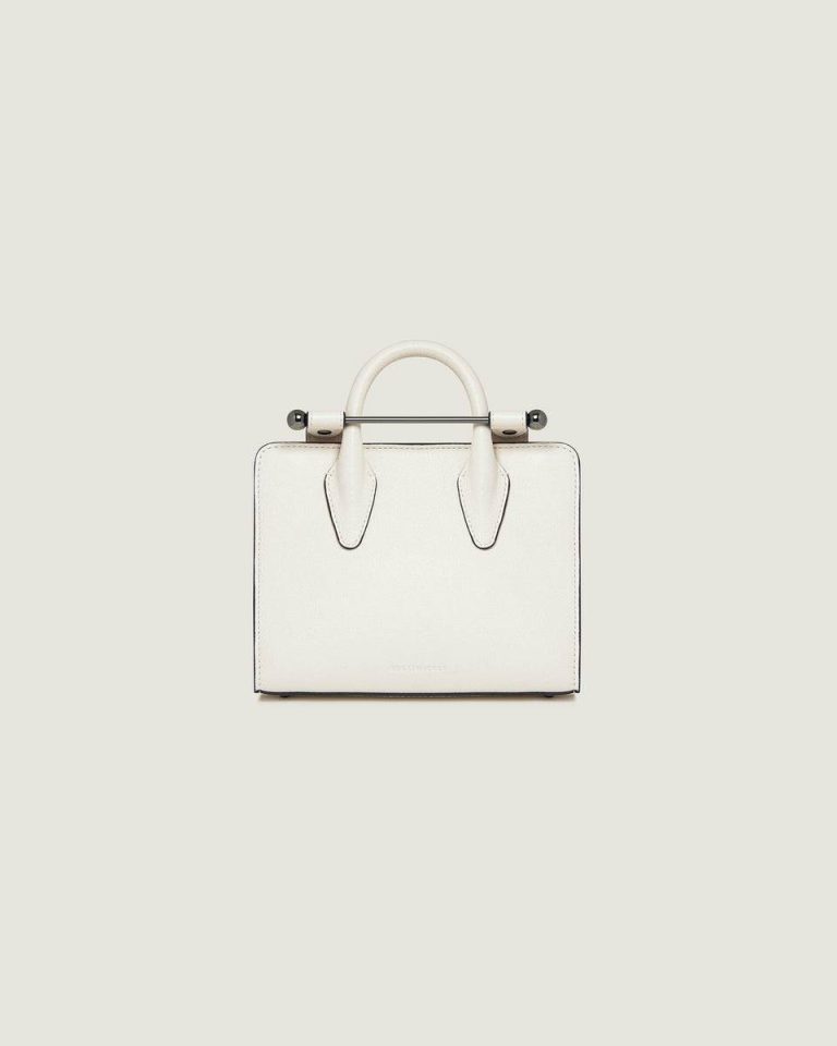 White Strathberry Women Nano Tote Totes & Top Handle Bags - Image 3