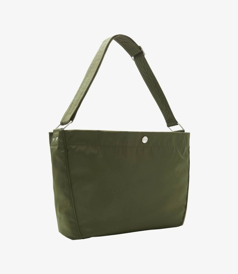Women A.p.c. Khaki Crossbody Bags Journal Satchel - Image 3