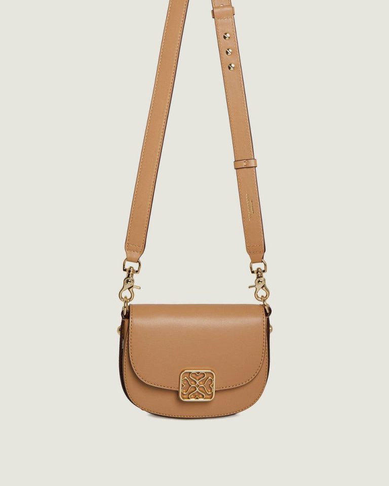 Women Bay Mini Caramel Shoulder Bags Strathberry - Image 3