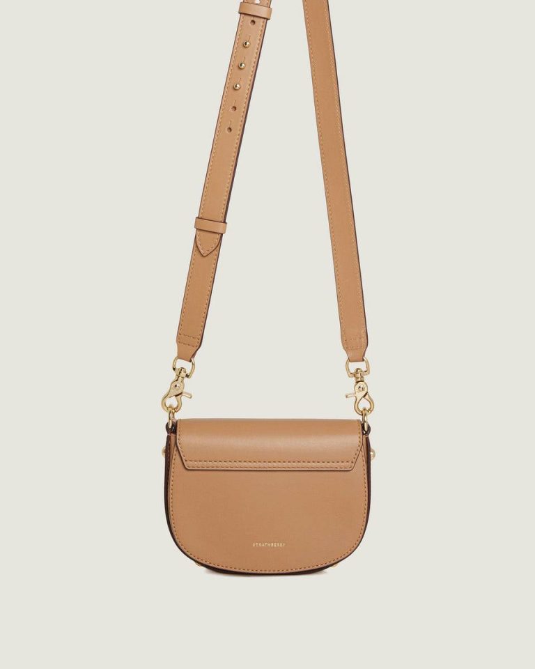 Women Bay Mini Caramel Shoulder Bags Strathberry - Image 4