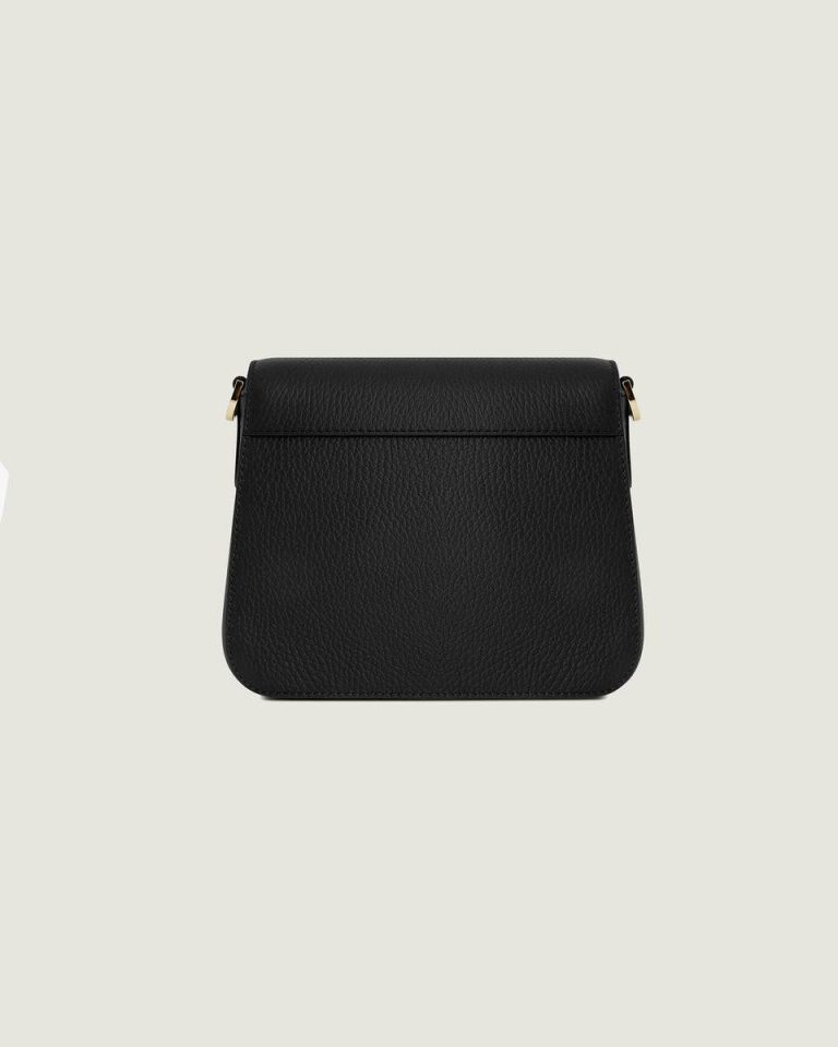Women Black Ace Mini Strathberry Crossbody Bags - Image 3