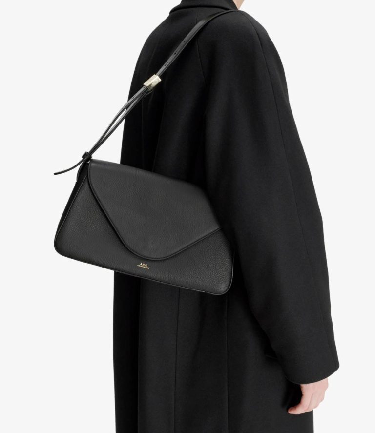 Women Black Daria Flap Bag Crossbody Bags A.p.c. - Image 2