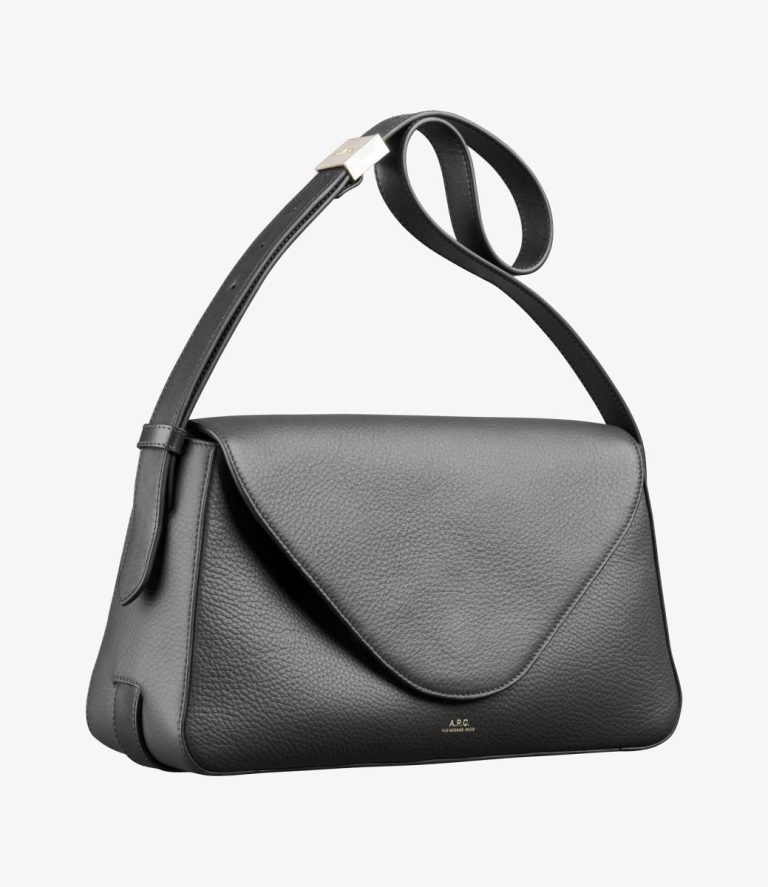 Women Black Daria Flap Bag Crossbody Bags A.p.c. - Image 3