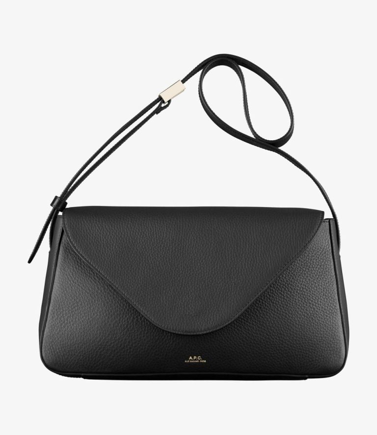 Women Black Daria Flap Bag Crossbody Bags A.p.c.