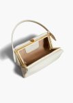 Women Cate Bag In Cream Leather Khaite Top Handle Cream - Image 4
