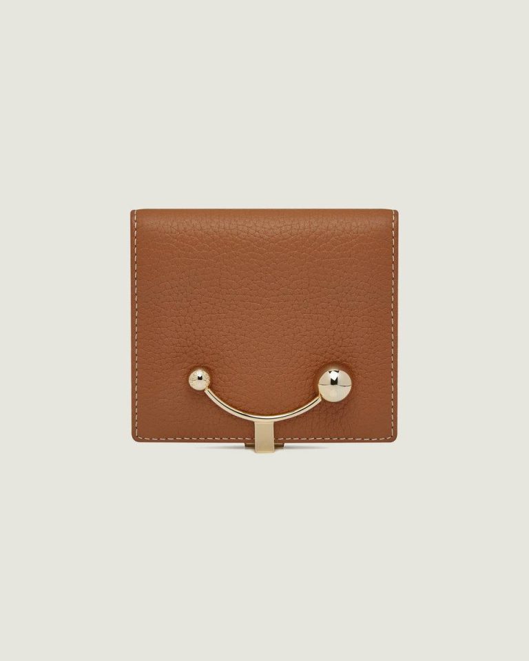 Women Crescent Wallet Wallets Tan With Vanilla Stitch Strathberry - Image 2