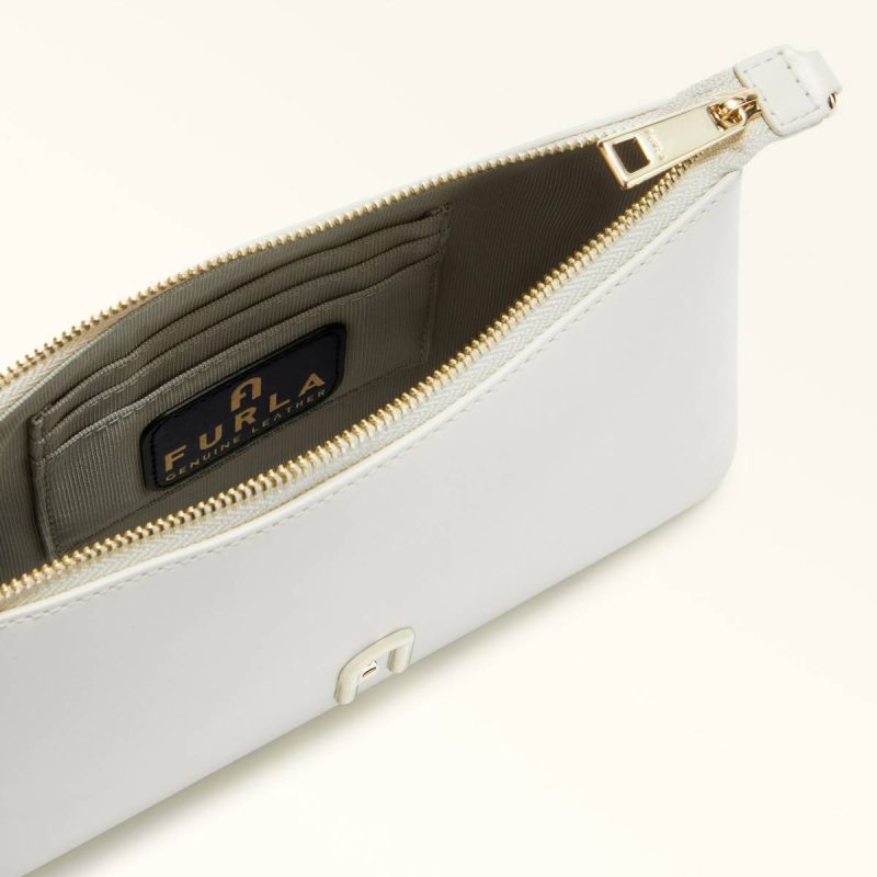 Women Crossbodies Furla Diamante Mini Bag Marshmallow - Image 4