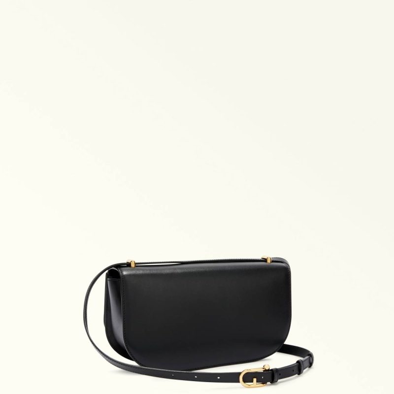 Women Crossbodies Furla Sfera Shoulder Bag S Nero - Image 3