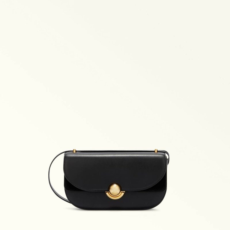 Women Crossbodies Furla Sfera Shoulder Bag S Nero