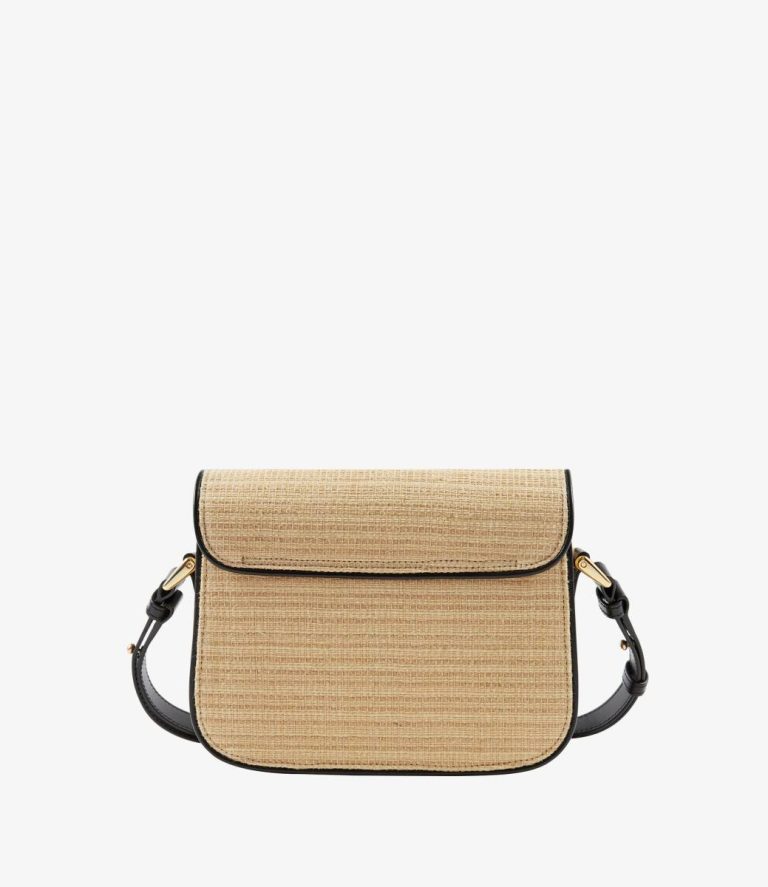 Women Crossbody Bags A.p.c. Beige/Black Grace Small Bag - Image 4