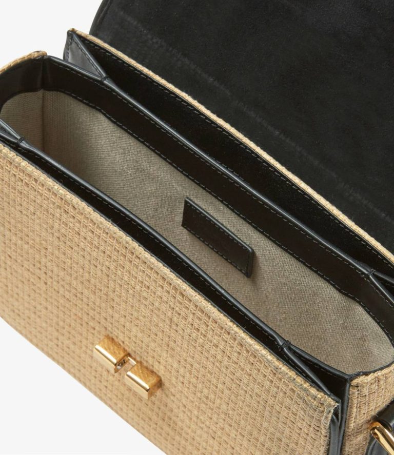 Women Crossbody Bags A.p.c. Beige/Black Grace Small Bag - Image 5