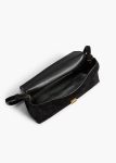 Women Crossbody Bags Audrey Crossbody Bag In Black Suede Black Khaite - Image 4