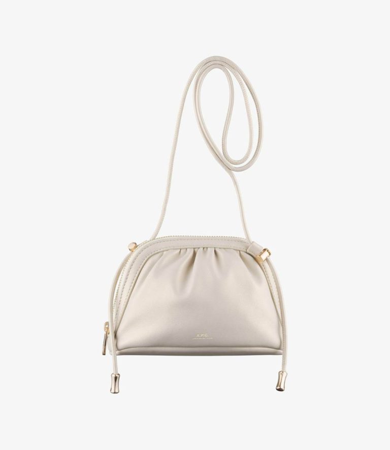 Women Crossbody Bags Ninon Small Drawstring Bag A.p.c. Goldtone