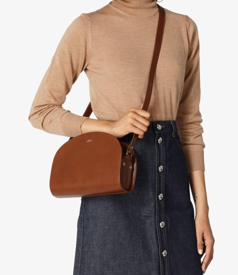 Women Demi-Lune Bag Shoulder Bags Hazelnut A.p.c. - Image 2