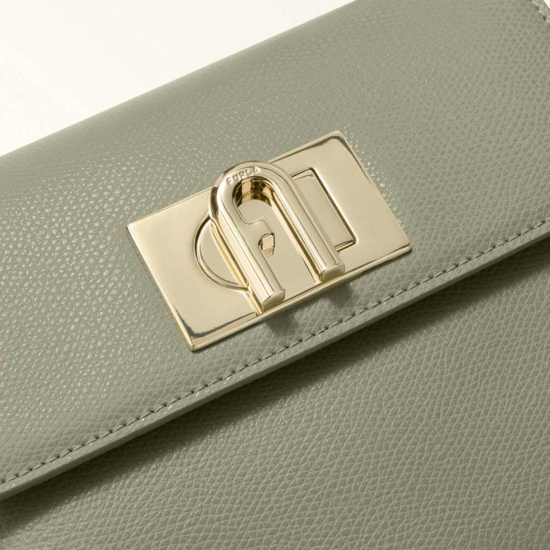Women Furla 1927 Top Handle Mini Crossbodies Agave B - Image 5