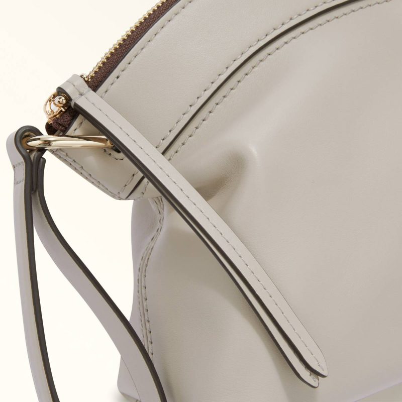 Women Furla Erica Pouch Mini Bags And Pouches Vaniglia - Image 5