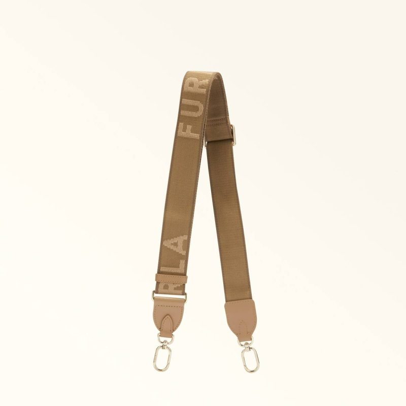 Women Furla Fiona Shoulder Strap Toni Deserto Straps