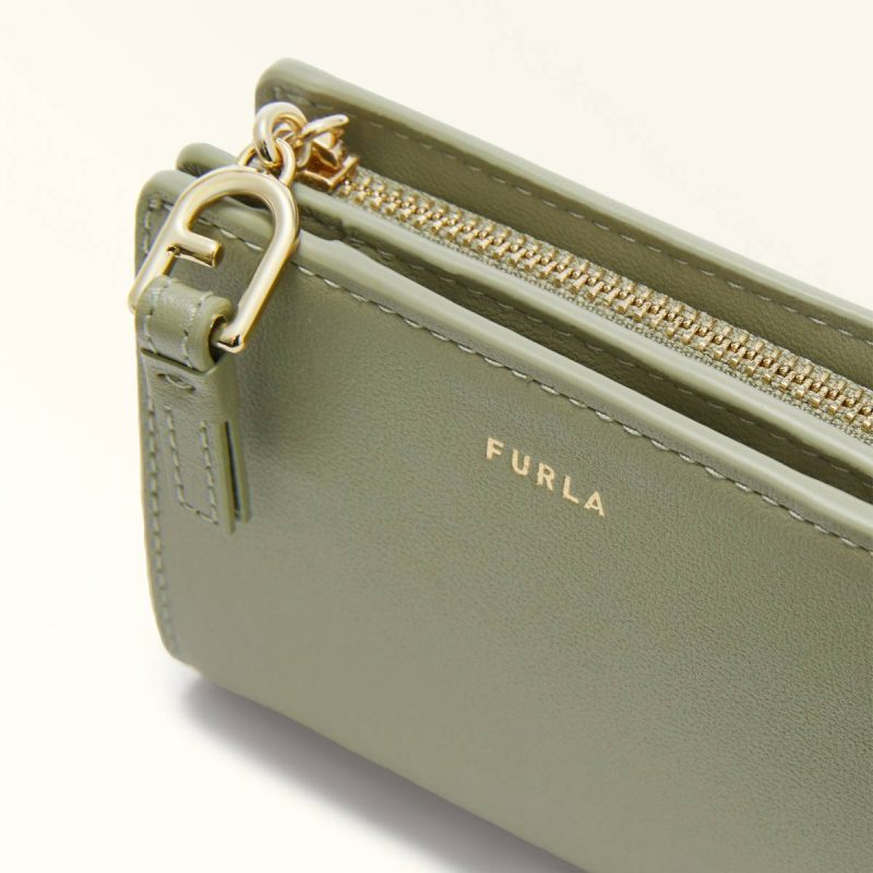 Women Furla Nuvola Compact Wallet S Wallets Agave B - Image 3