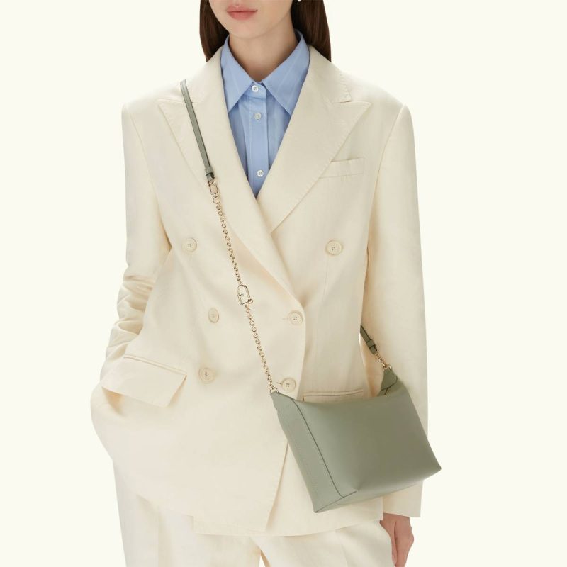 Women Furla Nuvola Mini Bag Agave B Crossbodies - Image 2