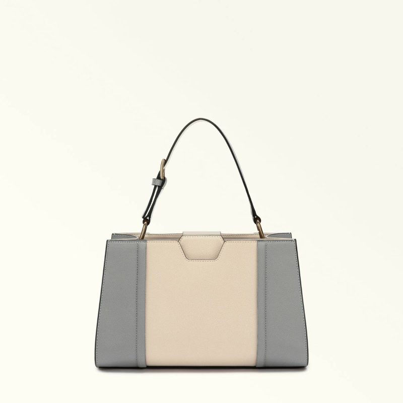 Women Furla Riva Tote M Totes Ballerina I+Cenere