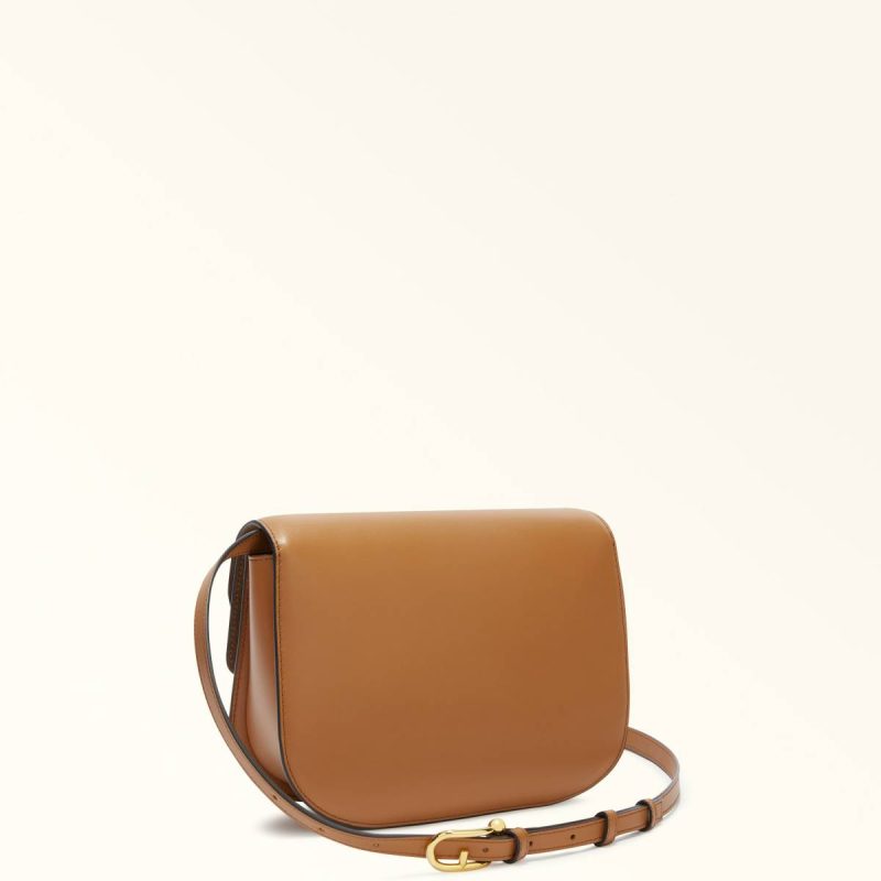 Women Furla Sfera Crossbody S Crossbodies Brandy - Image 3