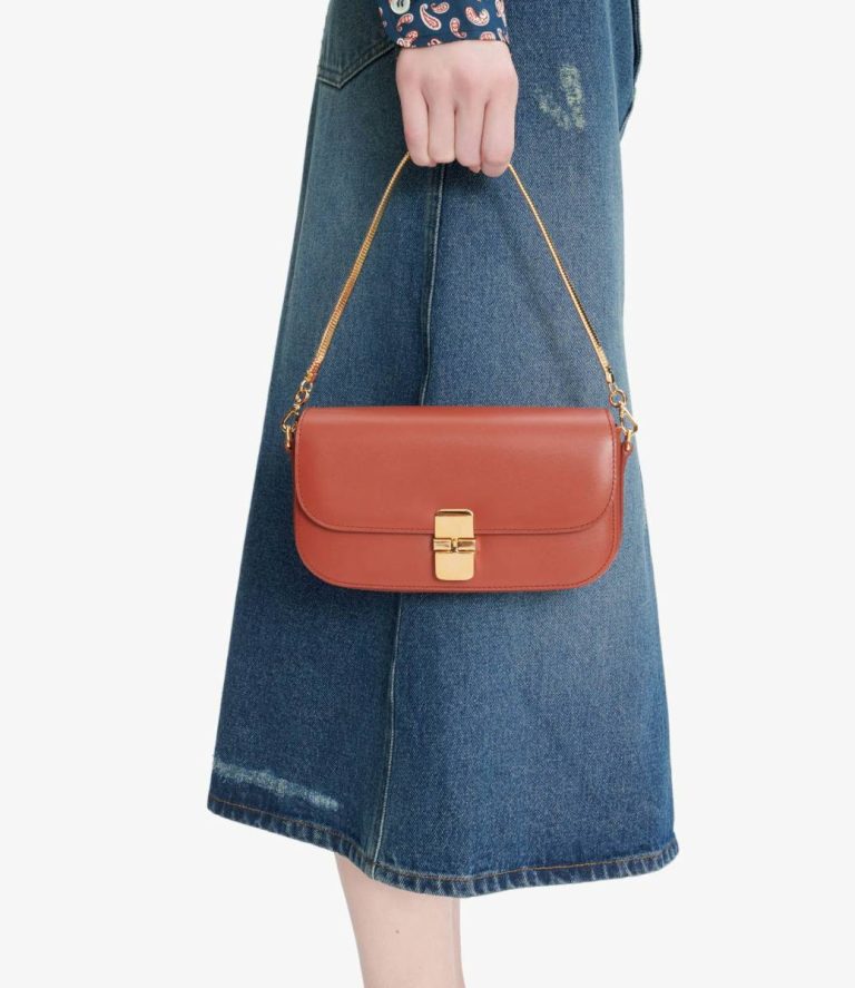 Women Grace Chaine Clutch Crossbody Bags Cherry A.p.c. - Image 2