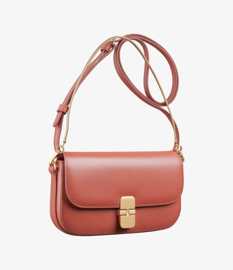 Women Grace Chaine Clutch Crossbody Bags Cherry A.p.c. - Image 3