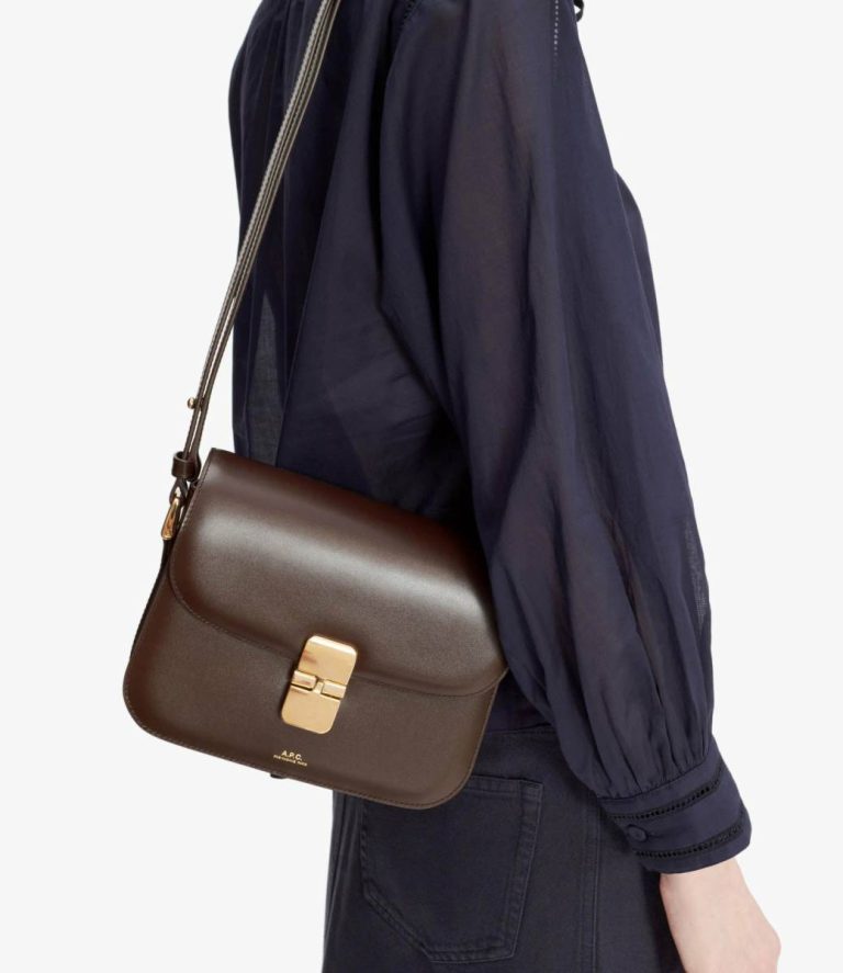 Women Grace Small Bag Brownie Crossbody Bags A.p.c. - Image 2