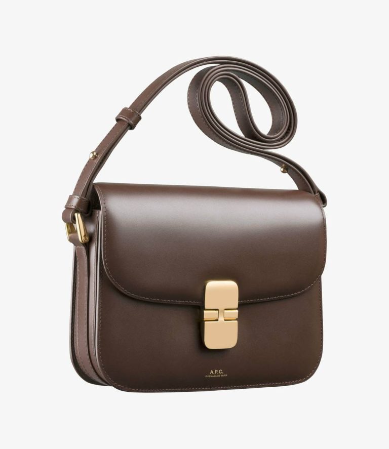Women Grace Small Bag Brownie Crossbody Bags A.p.c. - Image 3