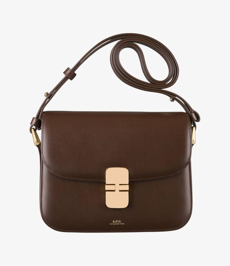 Women Grace Small Bag Brownie Crossbody Bags A.p.c.