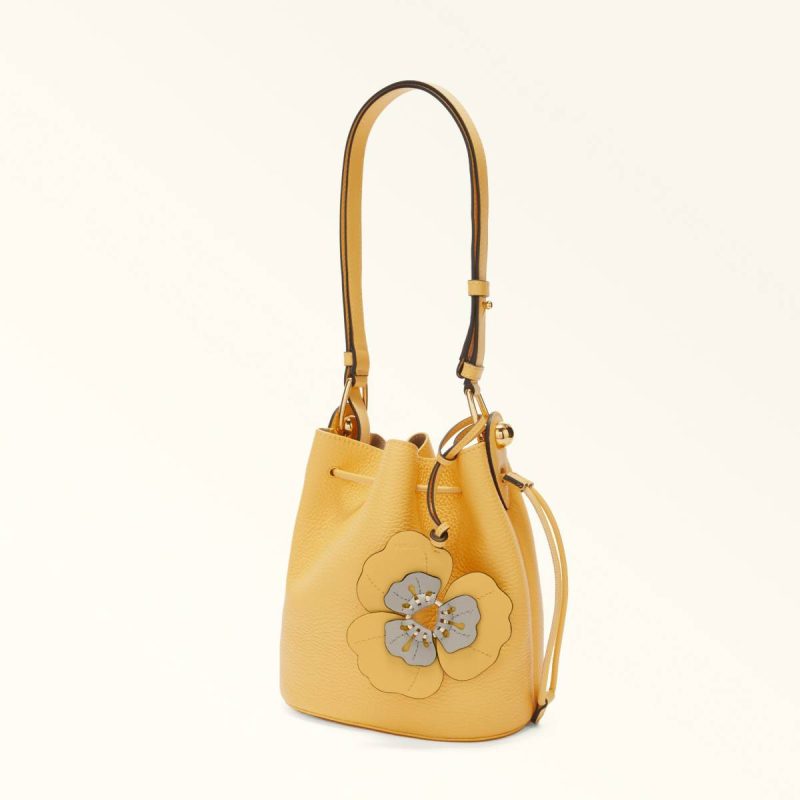 Women Keyrings Crema+Vaniglia Furla Allegra Charm - Image 2