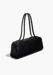 Women Khaite Black Shoulder Bags Simona Shoulder Bag In Black Leather - Image 2