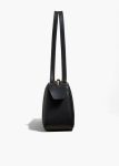 Women Khaite Black Shoulder Bags Simona Shoulder Bag In Black Leather - Image 4