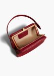 Women Khaite Cate Bag In Oxblood Leather Oxblood Top Handle - Image 4