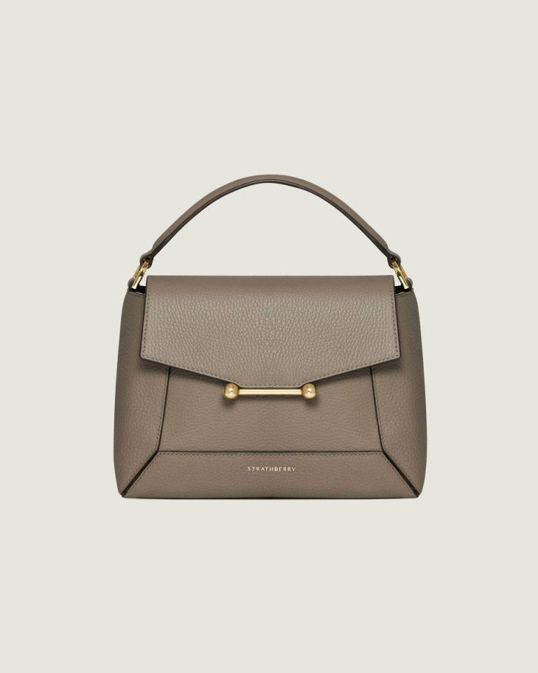 Women Mosaic Bag Strathberry Crossbody Bags Taupe - Image 3