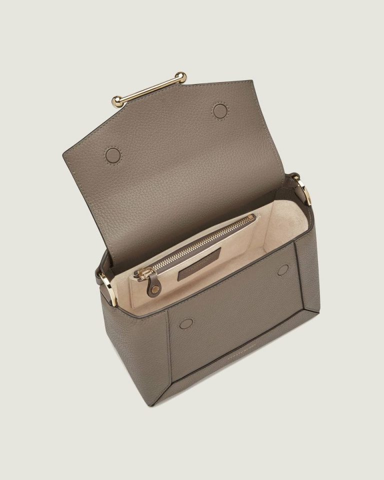 Women Mosaic Bag Strathberry Crossbody Bags Taupe - Image 5