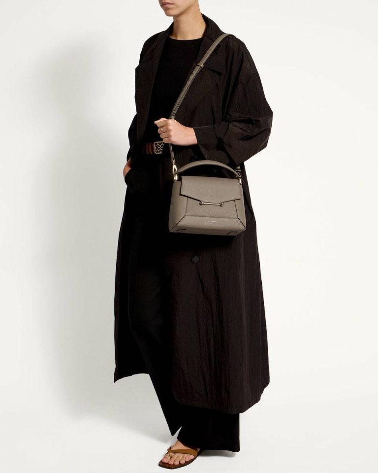 Women Mosaic Bag Strathberry Crossbody Bags Taupe