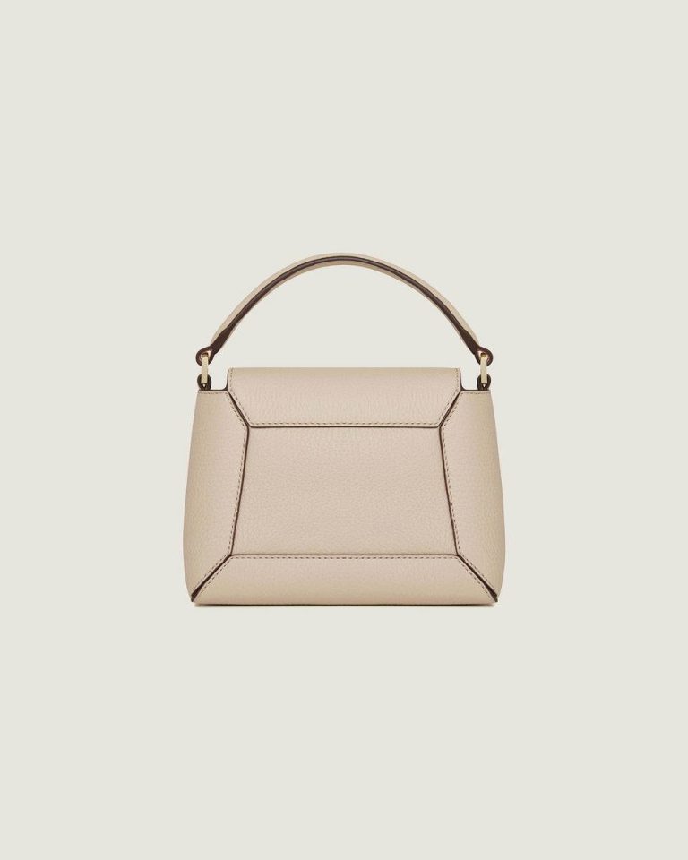 Women Mosaic Nano Crossbody Bags Strathberry Oat - Image 4
