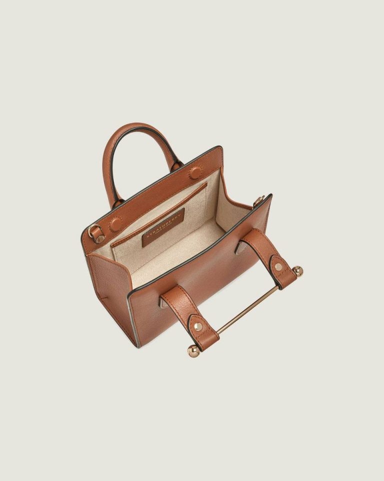 Women Nano Tote Chestnut Strathberry Small & Mini Bags - Image 4