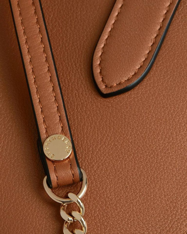 Women Nano Tote Chestnut Strathberry Small & Mini Bags - Image 5