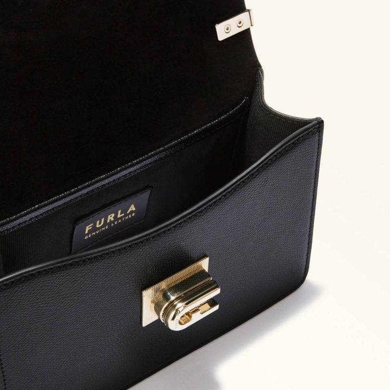 Women Nero Furla 1927 Crossbody Mini Crossbodies - Image 4
