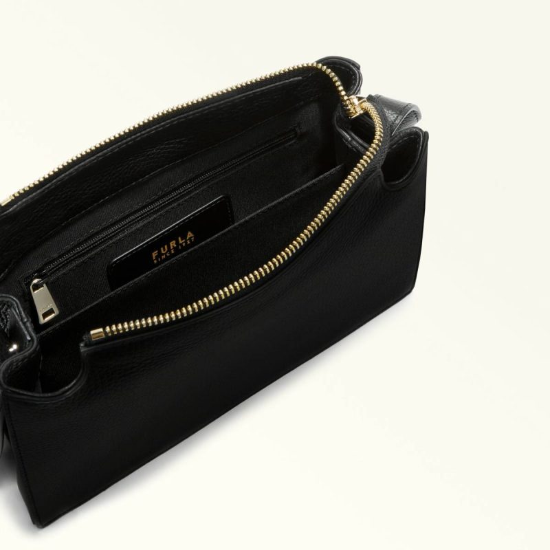 Women Nero Furla Nuvola Crossbody S Crossbodies - Image 4