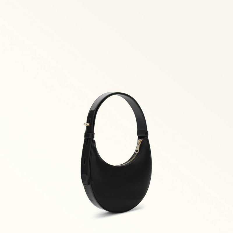 Women Nero Top Handles Furla Delizia Mini Bag - Image 3