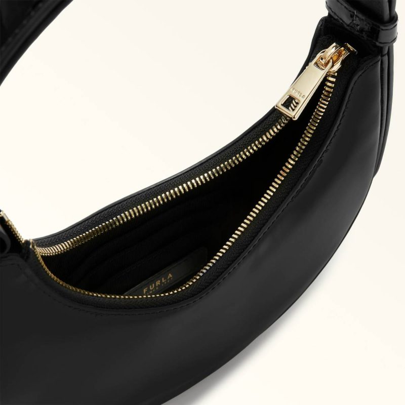 Women Nero Top Handles Furla Delizia Mini Bag - Image 4